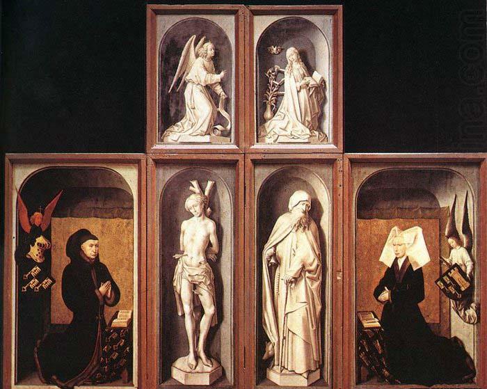 WEYDEN, Rogier van der The Last Judgment Polyptych china oil painting image